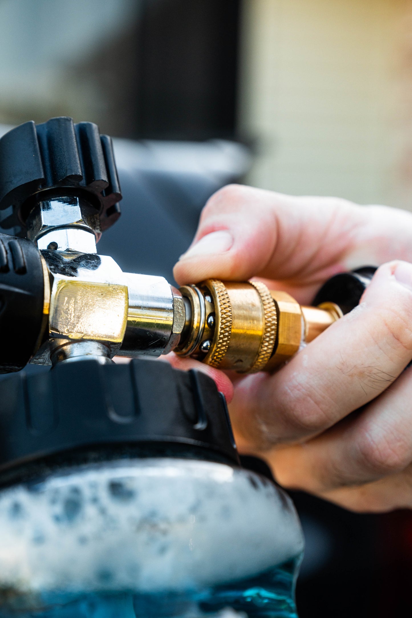 Foam Cannon V2 (Stainless Steel)