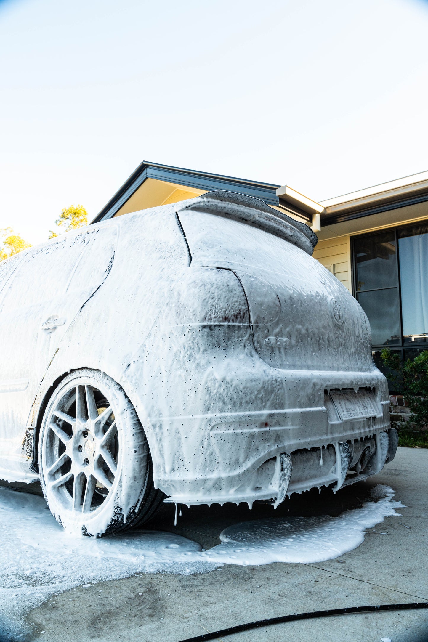 Snow Foam Car Wash