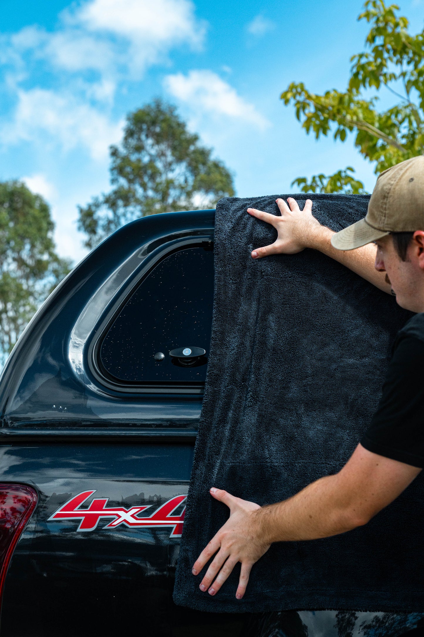 Twisted Loop Drying Towel