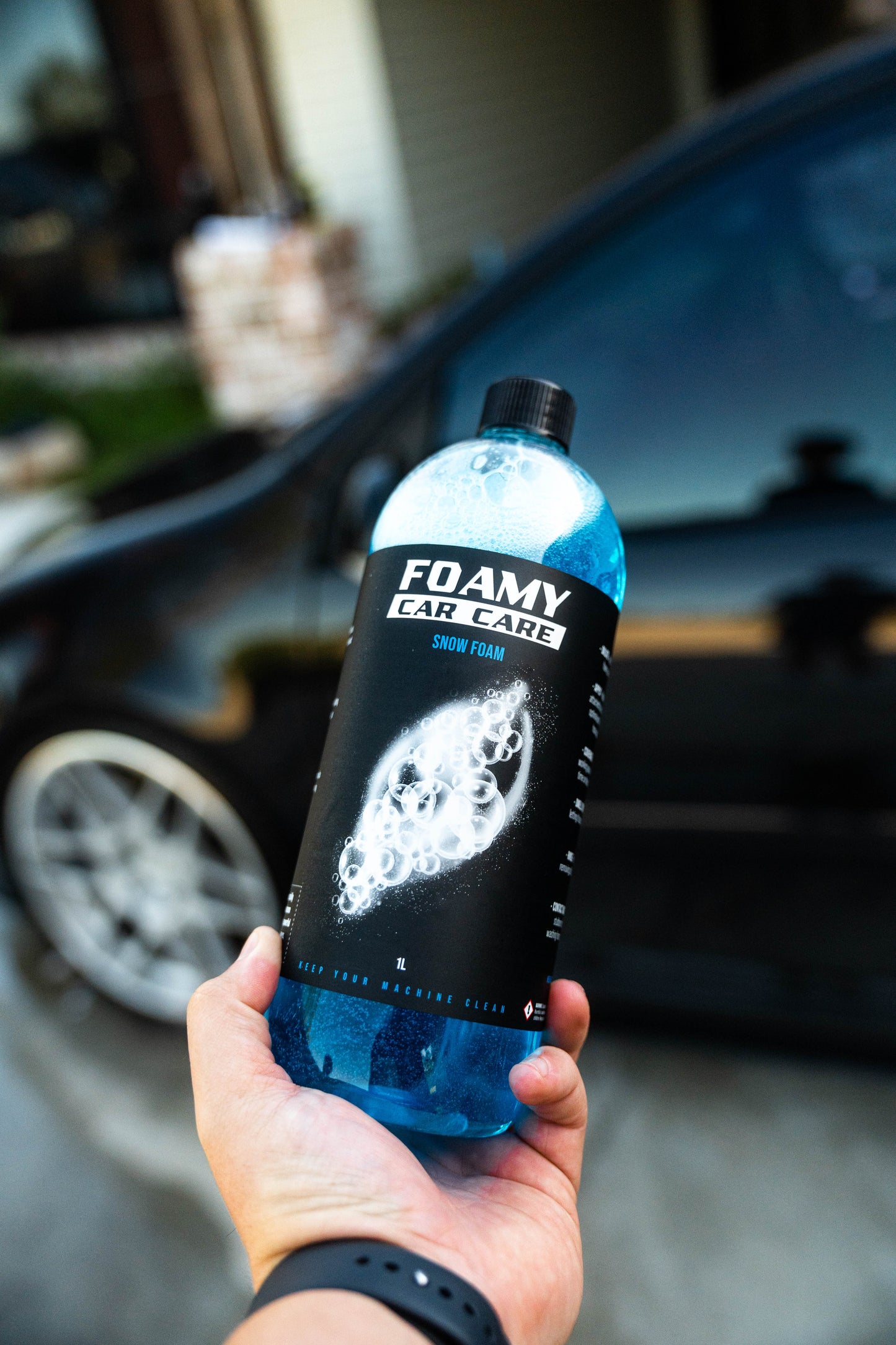 Snow Foam Car Wash
