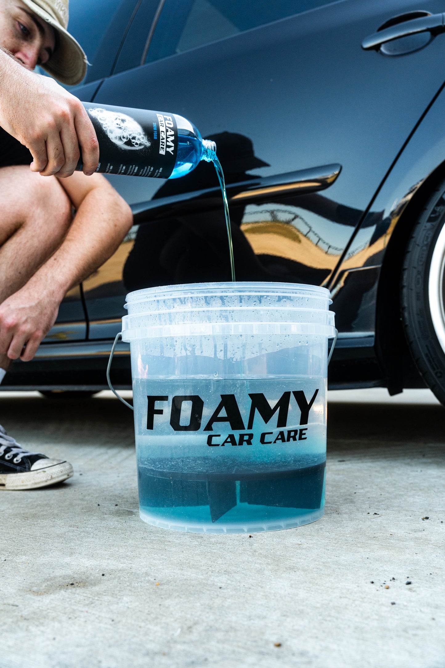 Snow Foam Car Wash