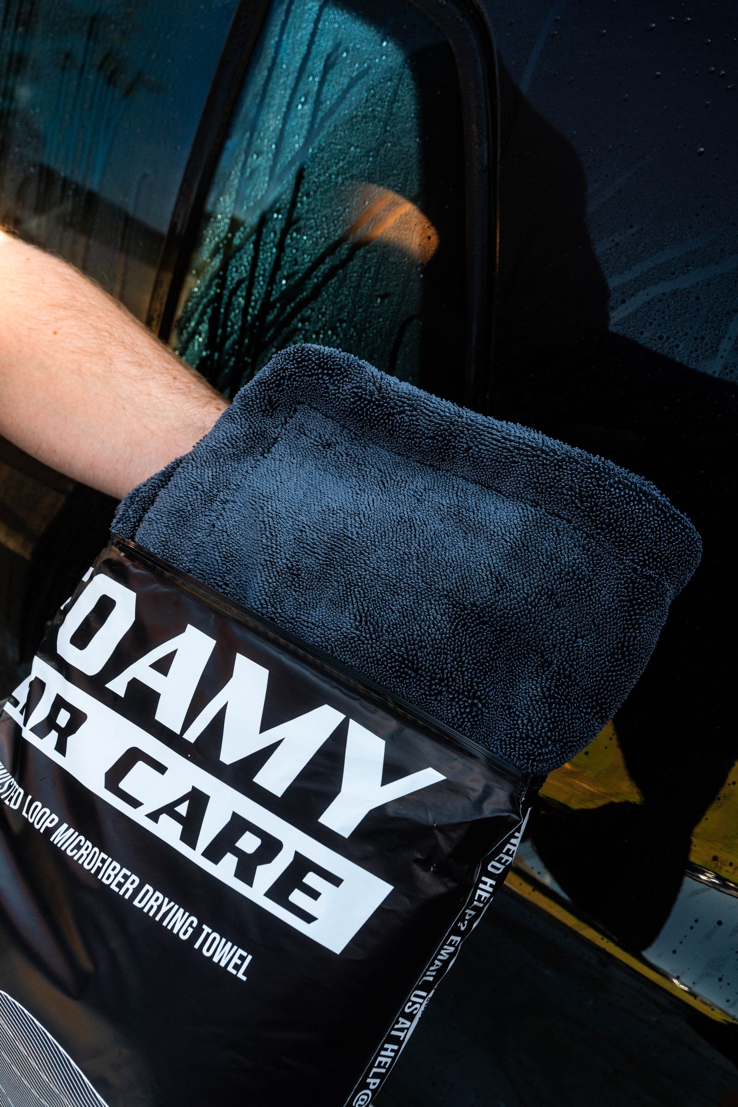 Twisted Loop Drying Towel