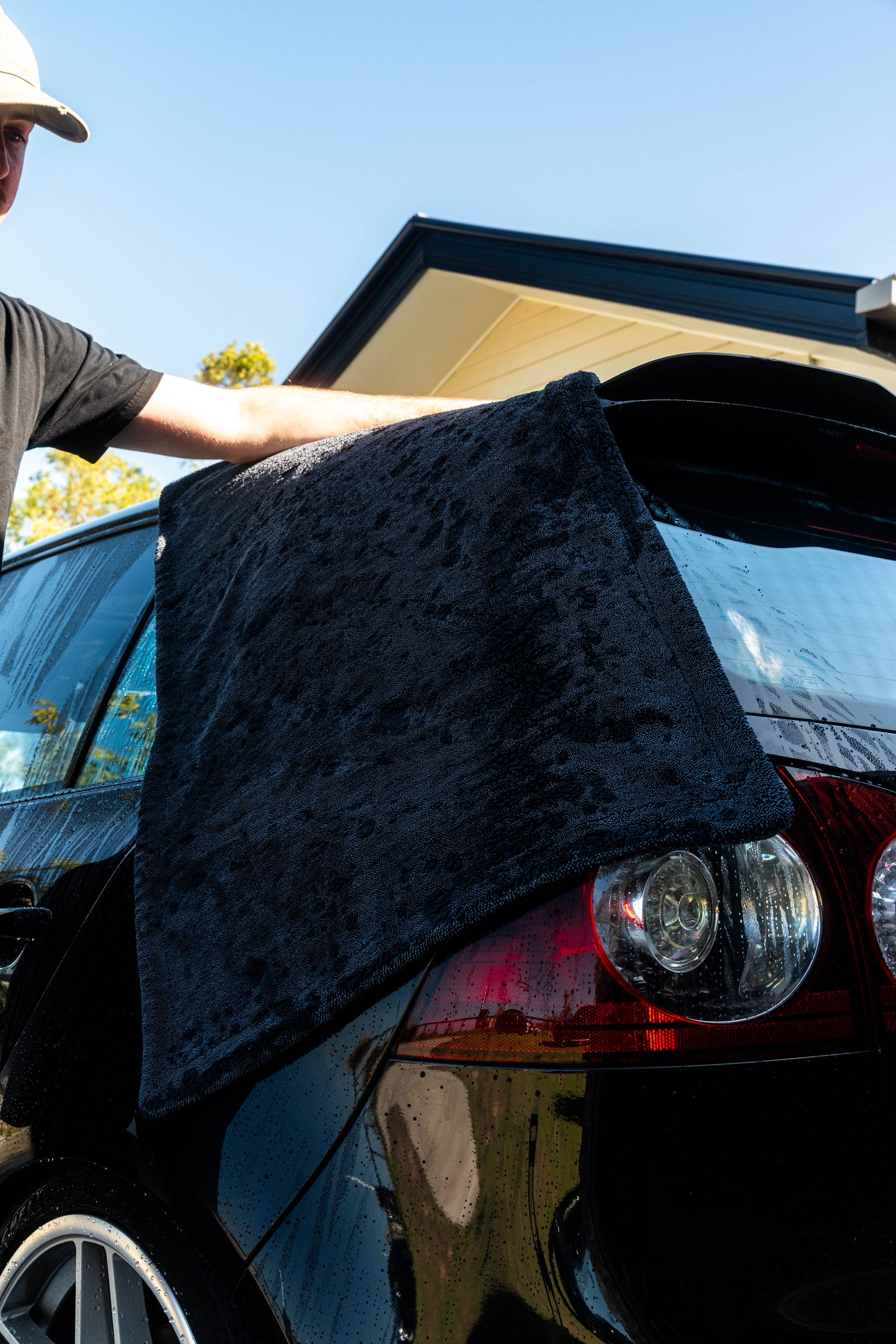 Twisted Loop Drying Towel