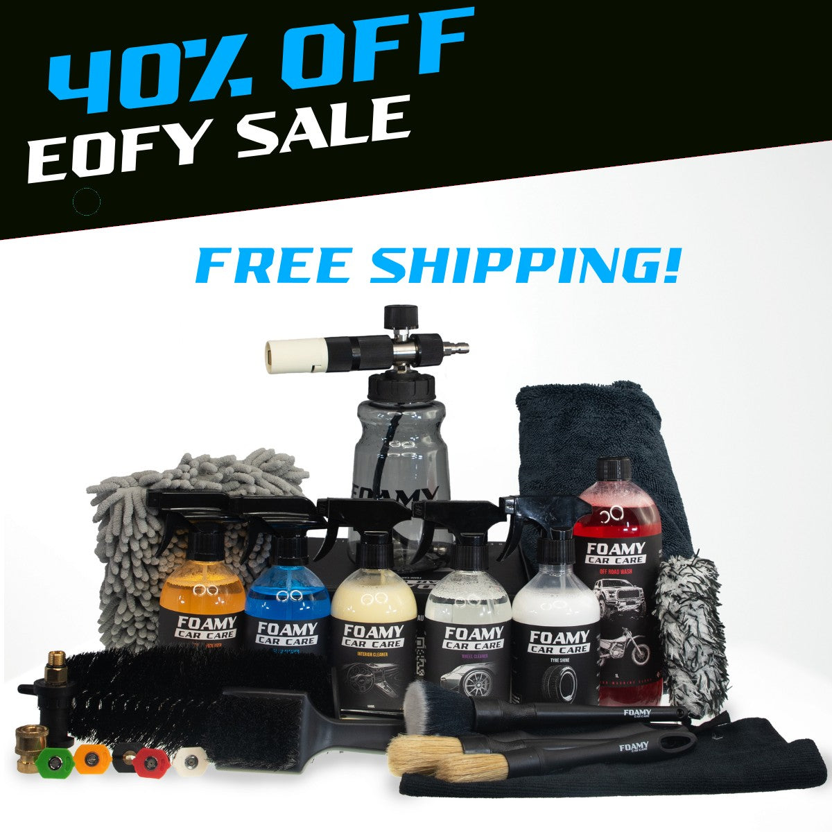 4WD Ultimate Cleaning Kit -PRESSURE WASHER