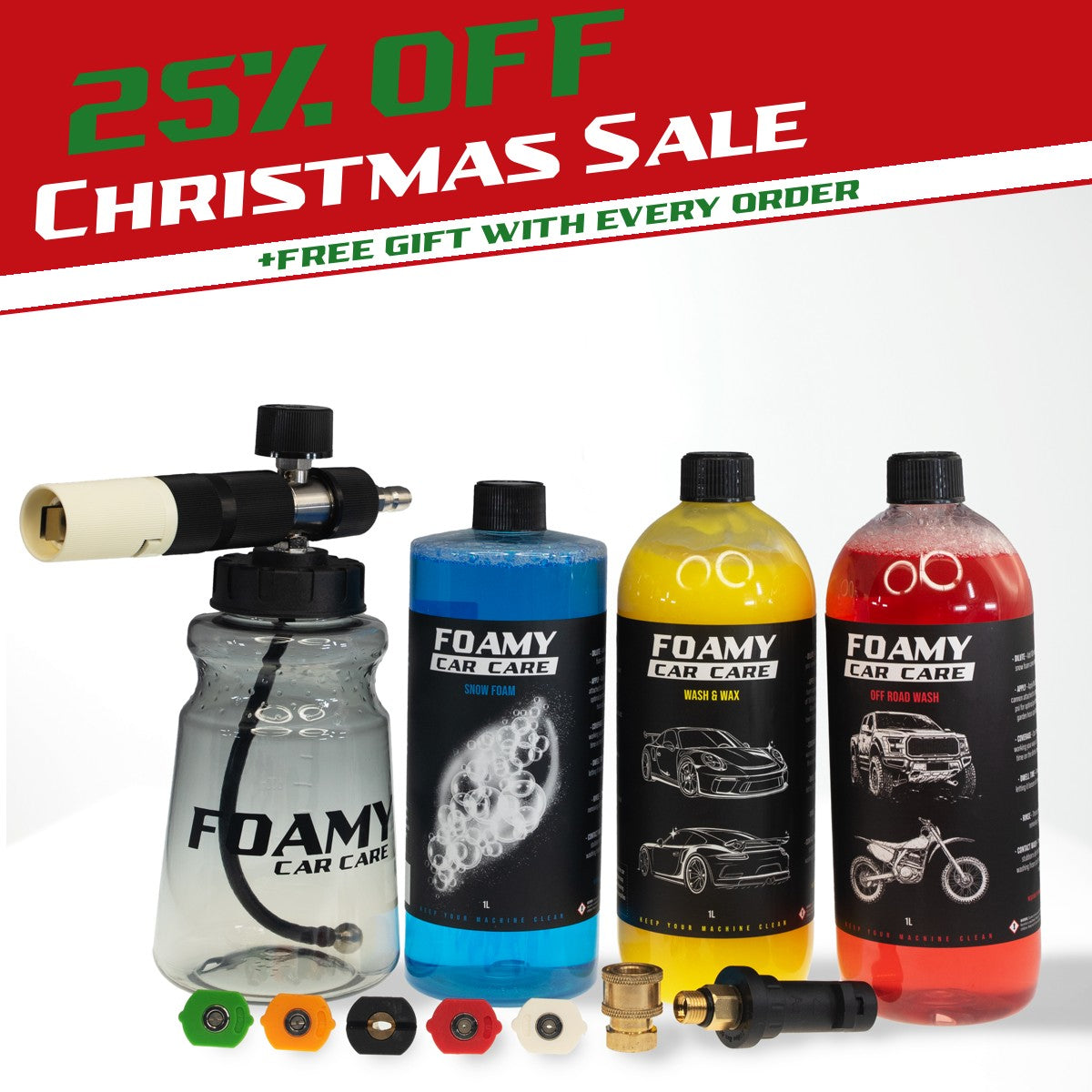 Foam Cannon Upgrade Kit