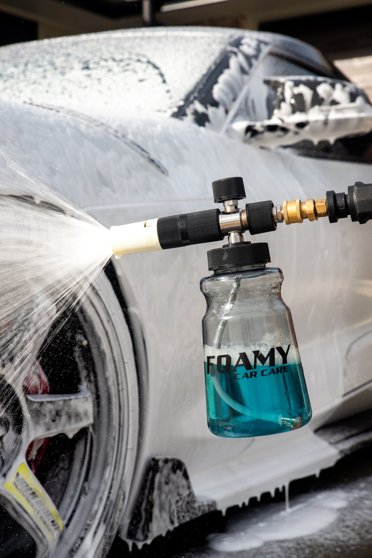 Foam Cannon V2 (Stainless Steel)