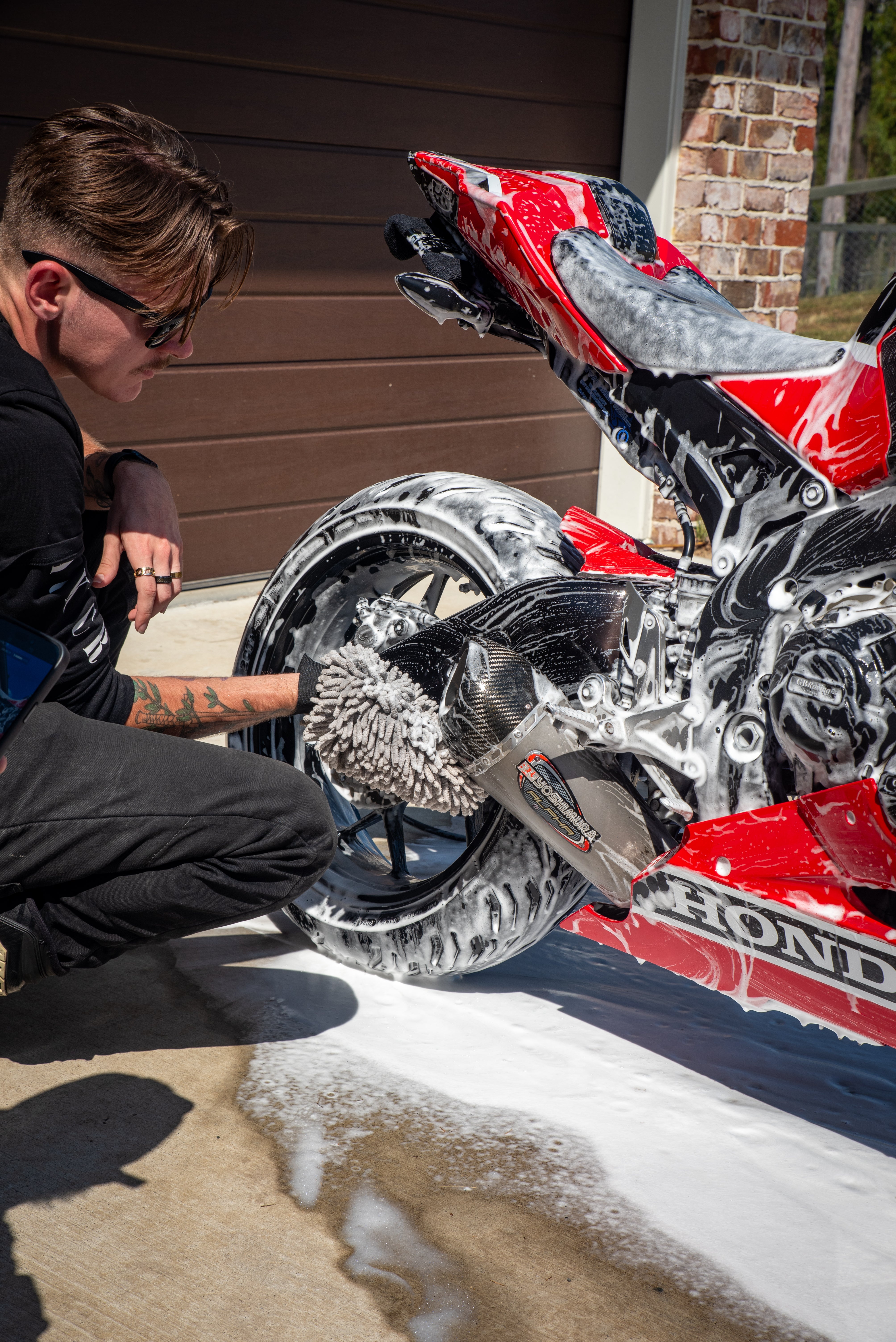 Motorcycle Cleaning Kit