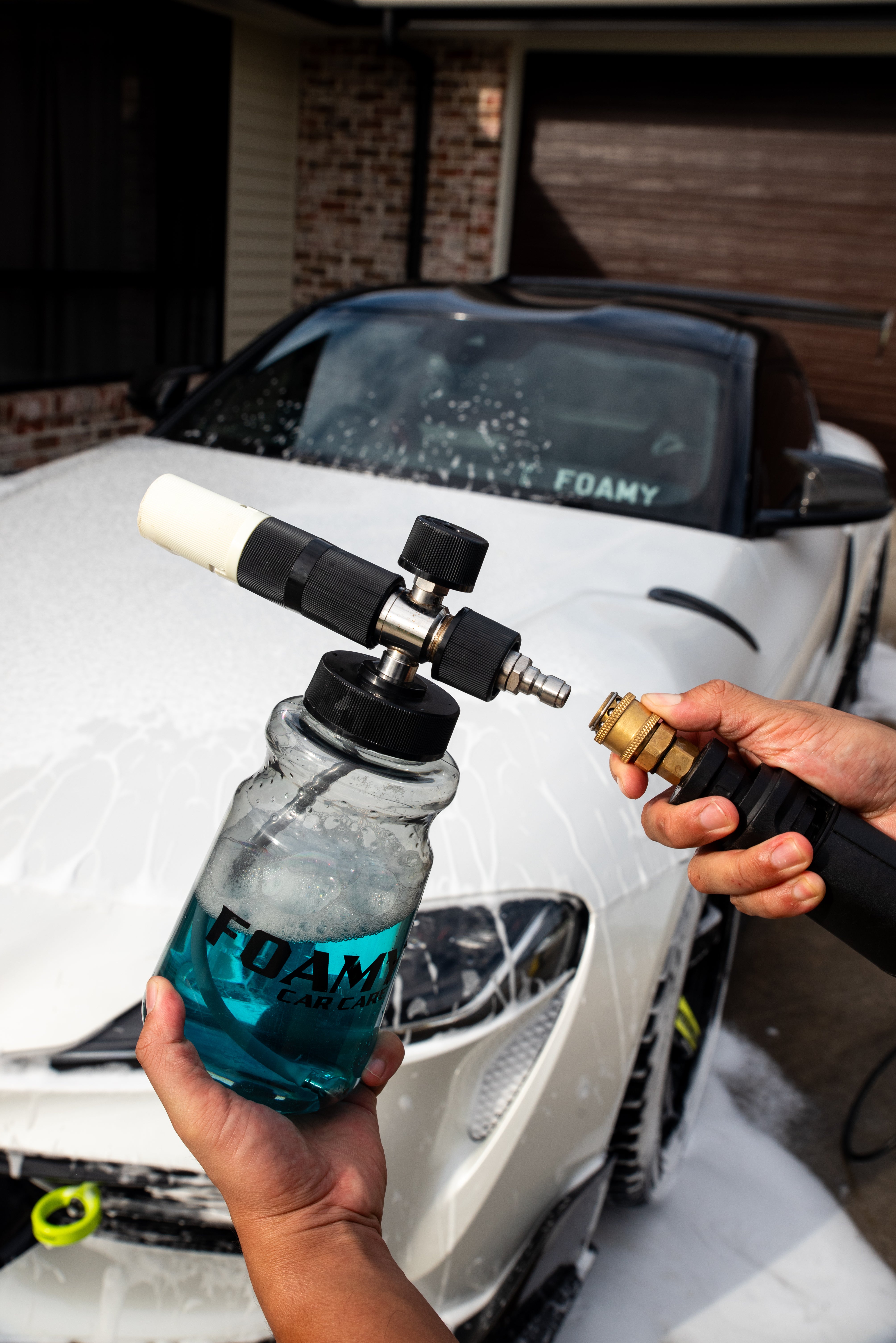 Foam Cannon V2 (Stainless Steel)