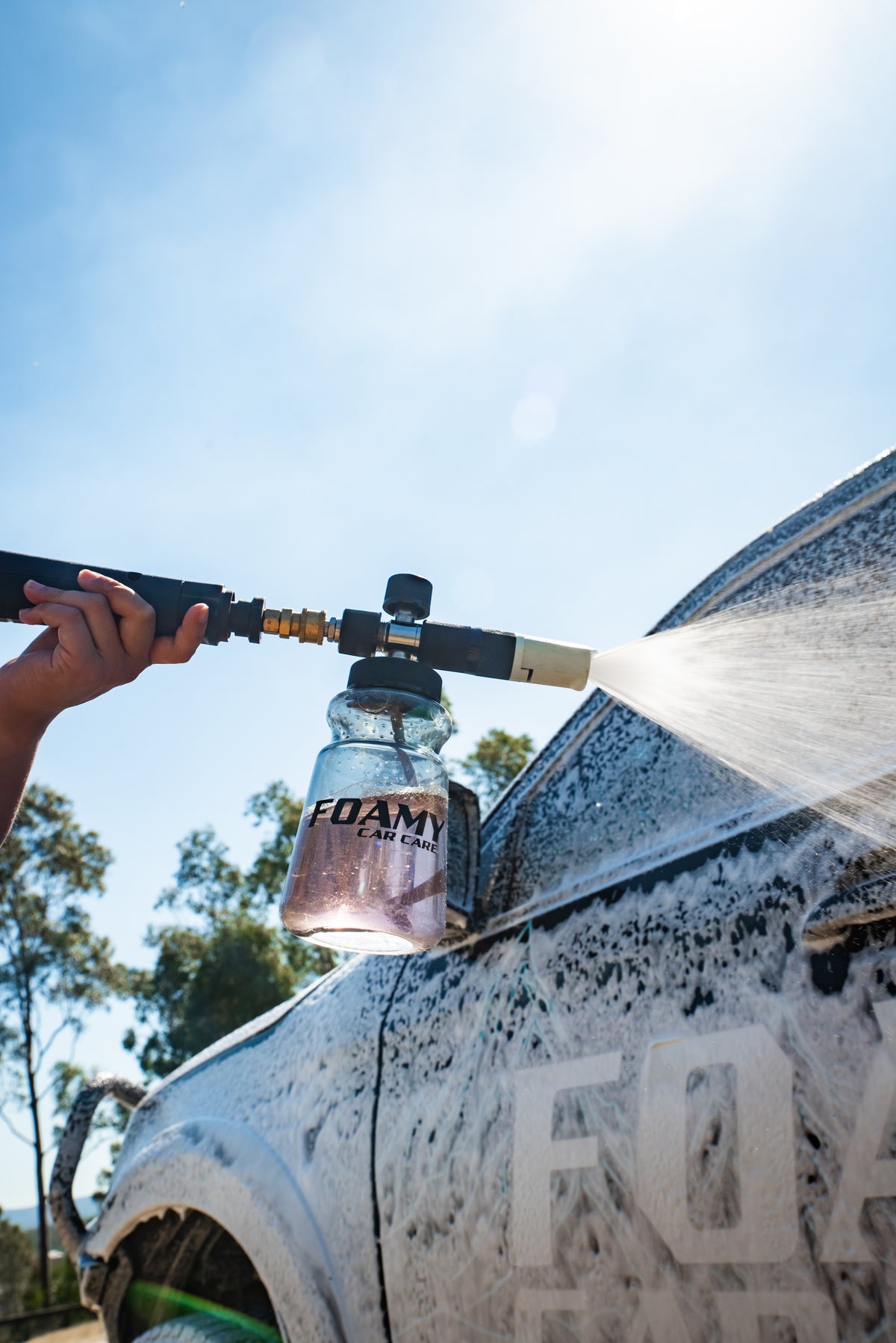 Foam Cannon V2 (Stainless Steel)