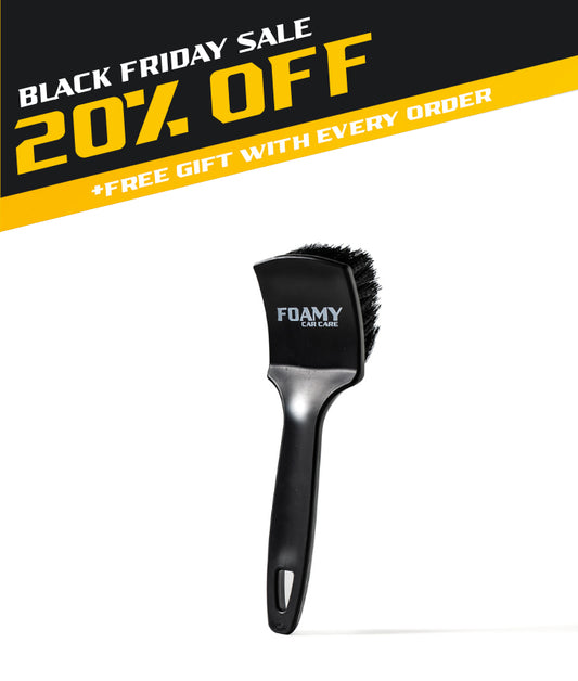 Stiff Bristle Tyre Brush